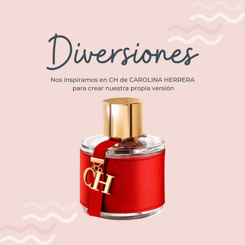 Perfume Diversiones inspirado en CH de CAROLINA HERRERA