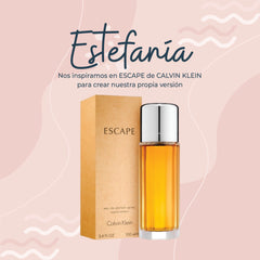 Perfume Estefania inspirado en ESCAPE de CALVIN KLEIN