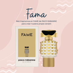 Perfume Fama inspirado en FAME de PACO RABANNE