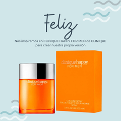 Perfume Feliz Inspirado en CLINIQUE HAPPY FOR MEN de CLINIQUE