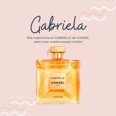 Perfume Gabriela inspirado en GABRIELLE de CHANEL