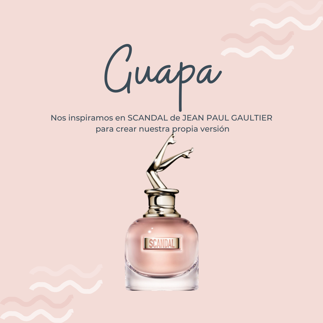 Perfume Guapa inspirado en SCANDAL de JEAN PAUL GAULTIER - PerfumeriaEau