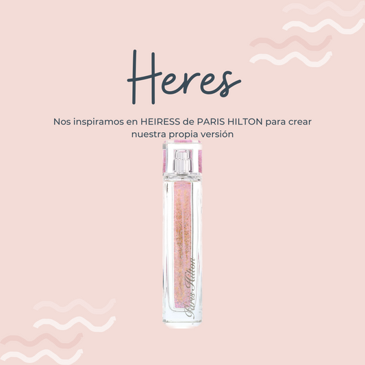 Perfume Heres inspirado en HEIRESS de PARIS HILTON - PerfumeriaEau