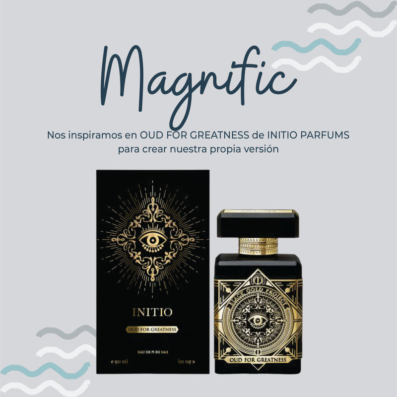 Perfume Magnific Inspirado en OUD FOR GREATNESS de INITIO