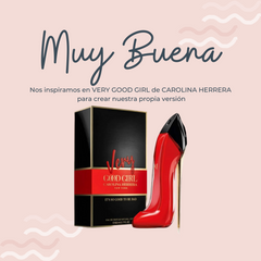 Perfume Muy Buena inspirado en VERY GOOD GIRL de CAROLINA HERRERA