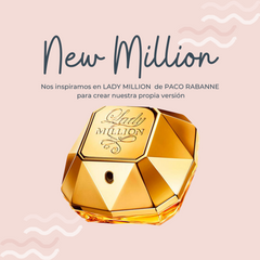 Perfume New Million inspirado en LADY MILLION de PACO RABANNE