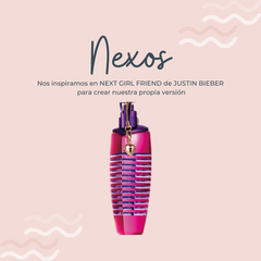 Perfume Nexos inspirado en NEXT GIRL FRIEND de JUSTIN BIEBER