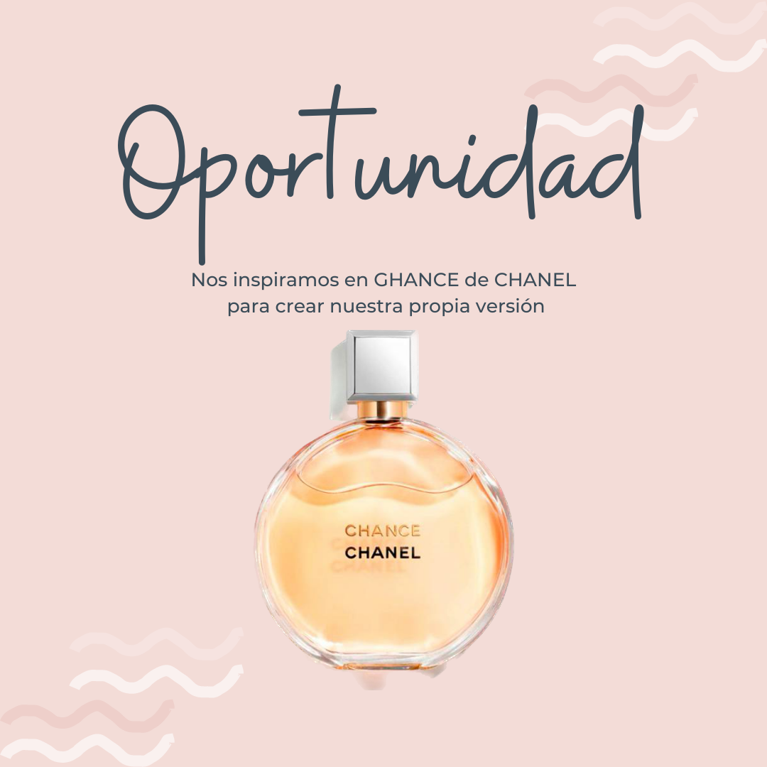 Perfume Oportunidad inspirado en CHANCE de CHANEL - PerfumeriaEau