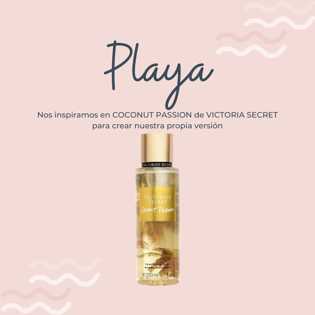 Perfume Playa inspirado en COCONUT PASSION de VICTORIA SECRET - PerfumeriaEau