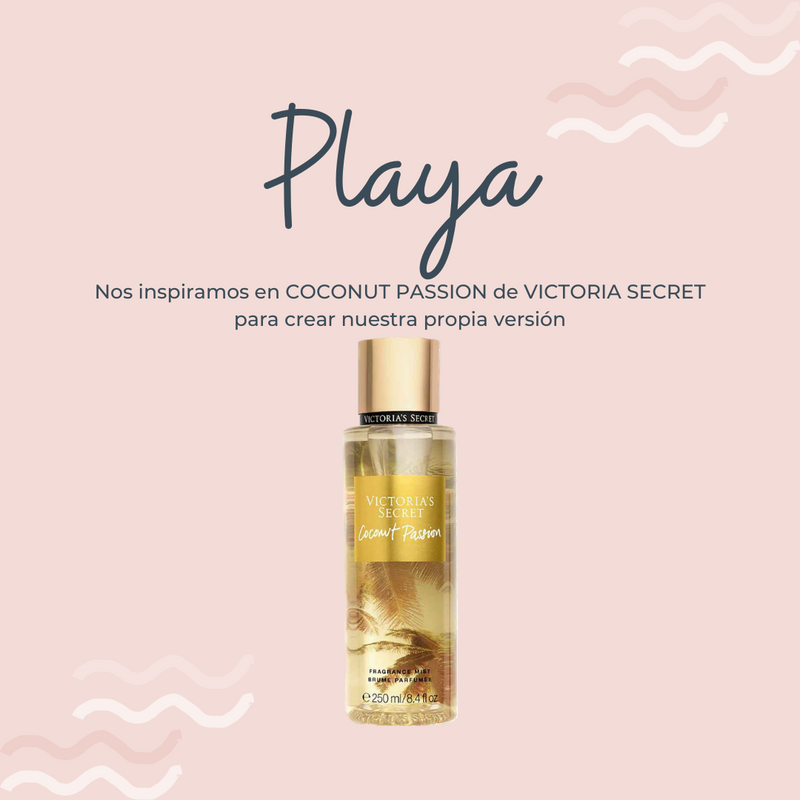 Perfume Playa inspirado en COCONUT PASSION de VICTORIA'S SECRET