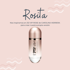 Perfume Rosita inspirado en 212 VIP ROSE de CAROLINA HERRERA