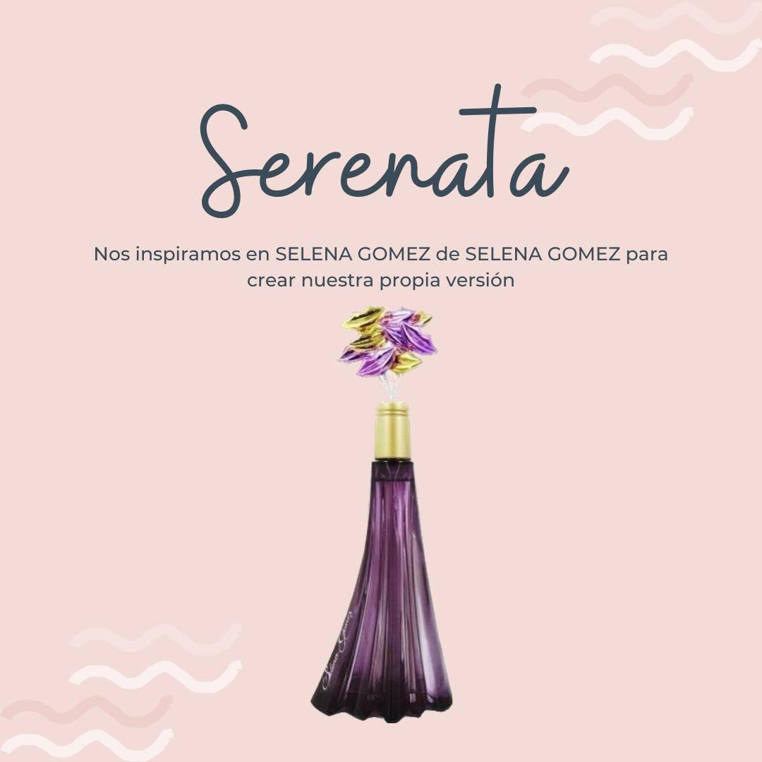 Perfume Serenata inspirado en SELENA GOMEZ de SELENA GOMEZ - PerfumeriaEau