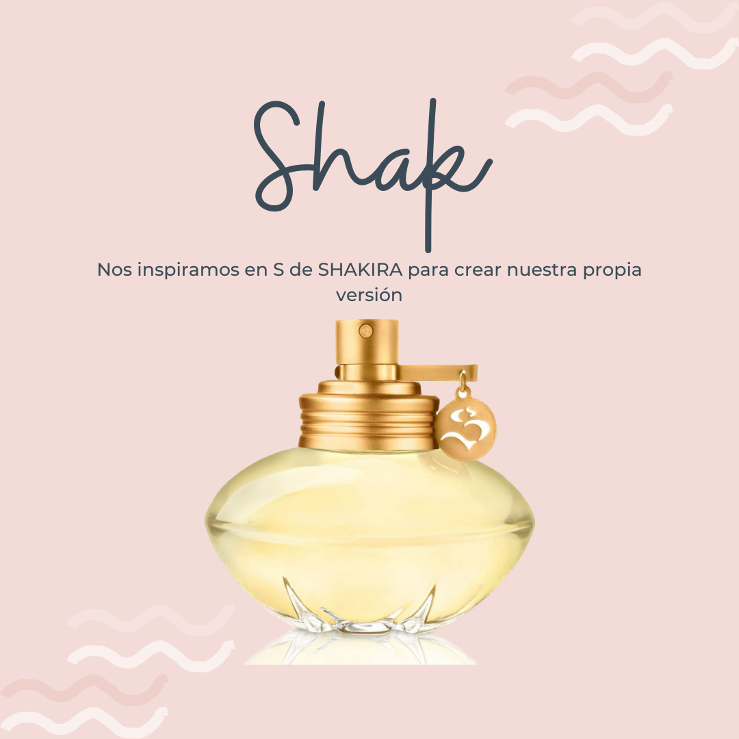 Perfume Shak inspirado en S de SHAKIRA - PerfumeriaEau