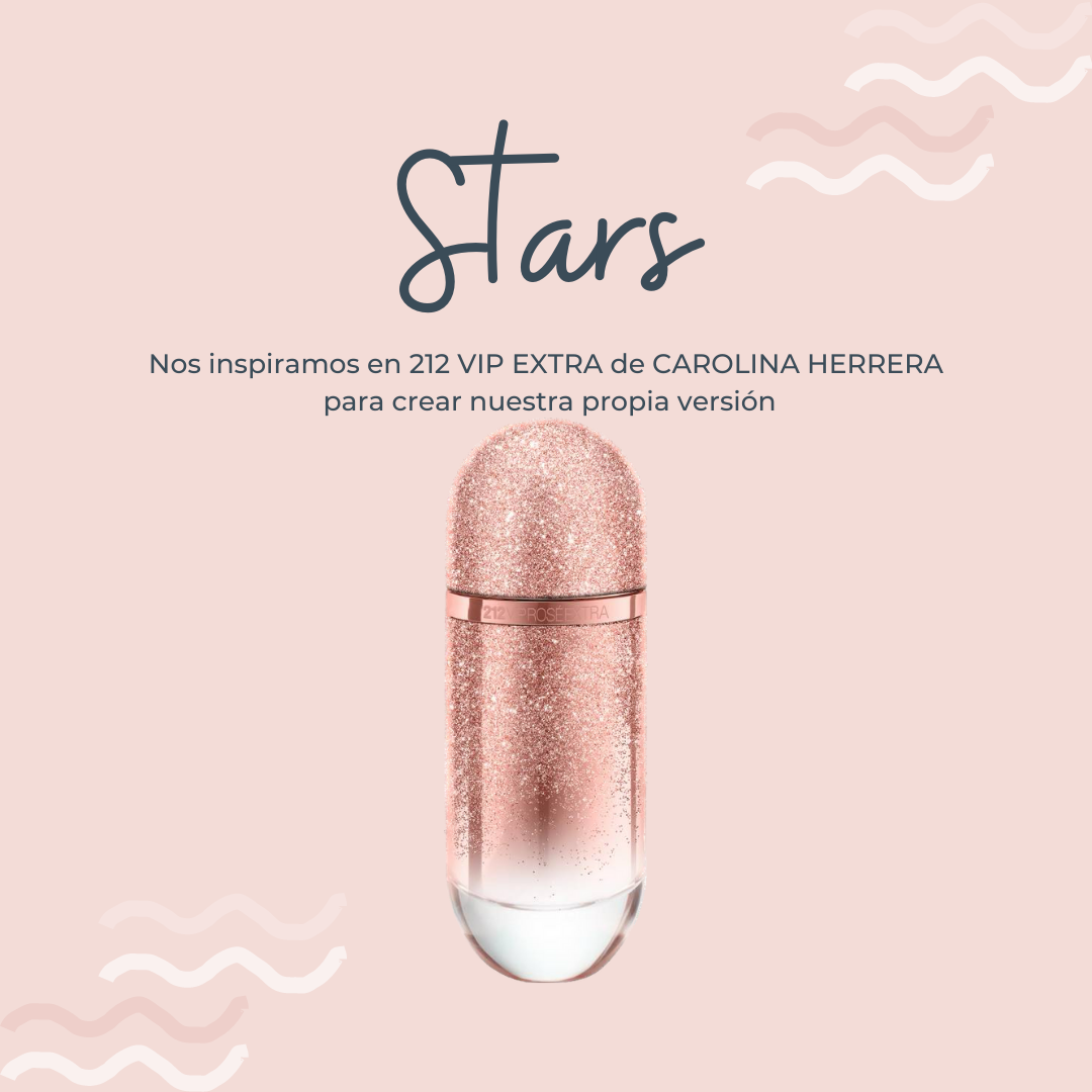 Perfume Stars inspirado en 212 VIP EXTRA de CAROLINA HERRERA - PerfumeriaEau