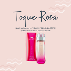 Perfume Toque Rosa inspirado en TOUCH PINK de LACOSTE