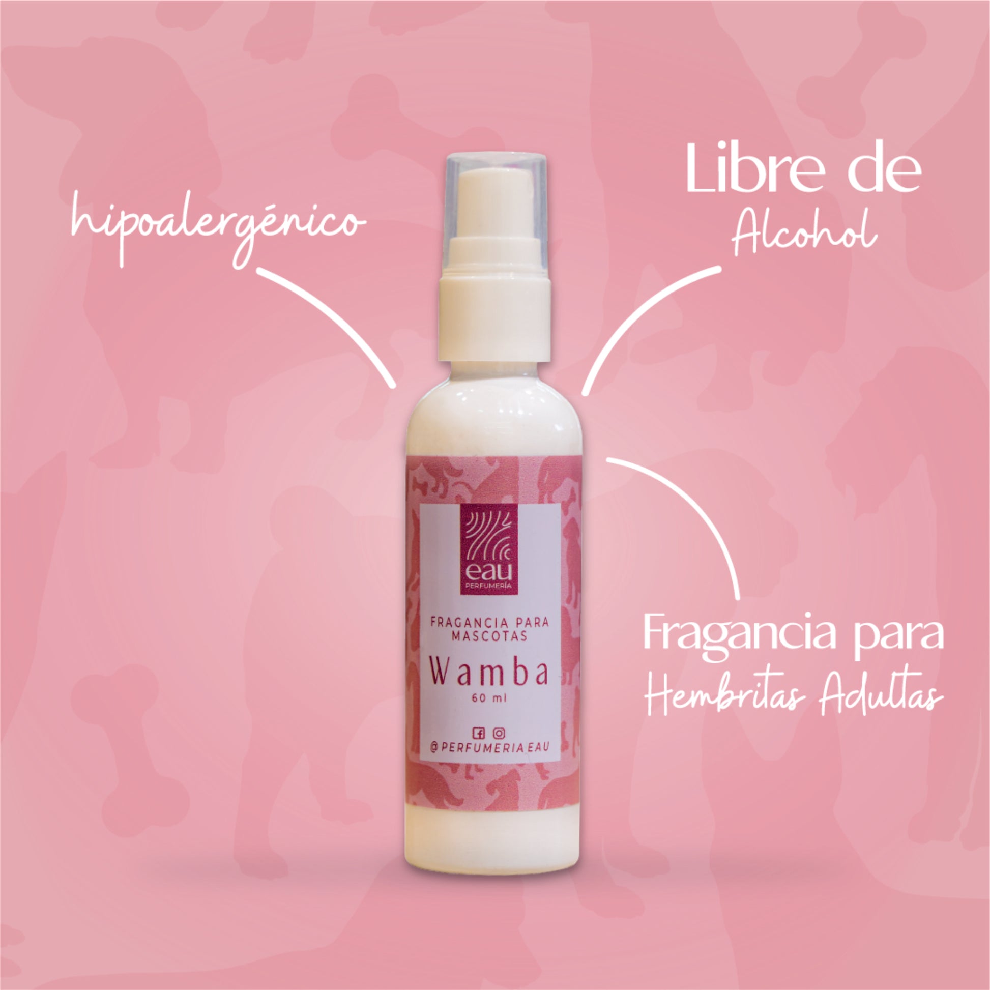 Fragancia para mascota WAMBA - PerfumeriaEau