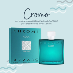 Perfume Cromo Inspirado en CRHOME AQUA de AZZARO