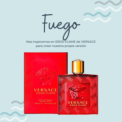 Perfume Fuego Inspirado en EROS FLAME de VERSACE