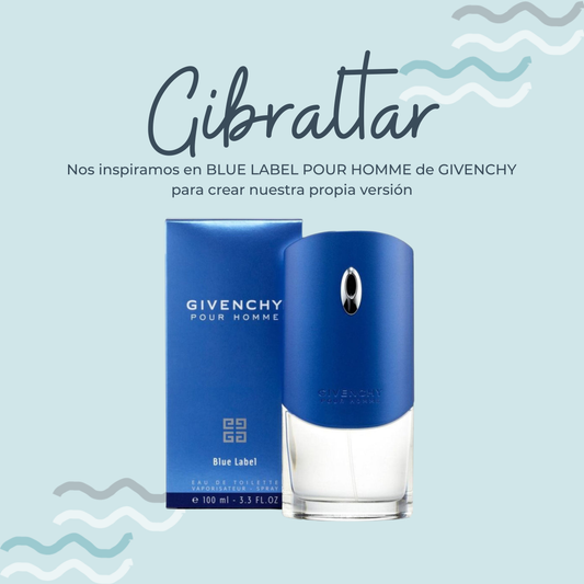 Perfume Gibraltar Inspirado en BLUE LABEL POUR HOMME de GIVENCHY - PerfumeriaEau