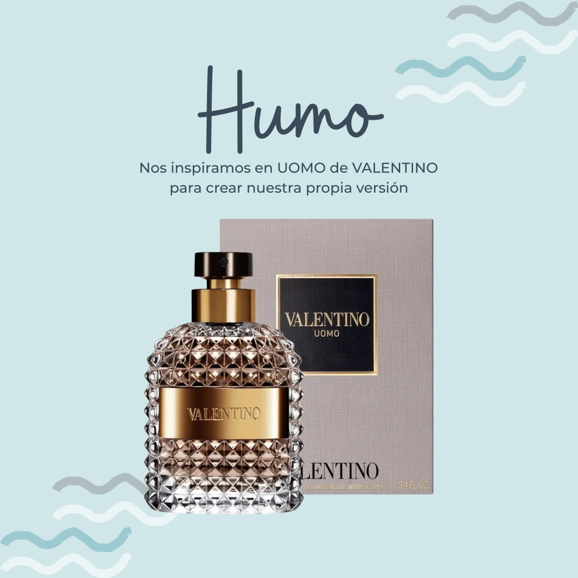 Perfume Humo Inspirado en UOMO de VALENTINO - PerfumeriaEau