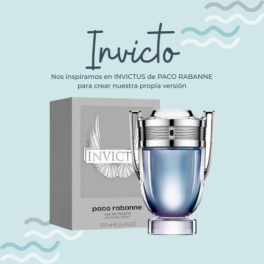 Perfume Invicto Inspirado en INVICTUS de PACO RABANNE - PerfumeriaEau