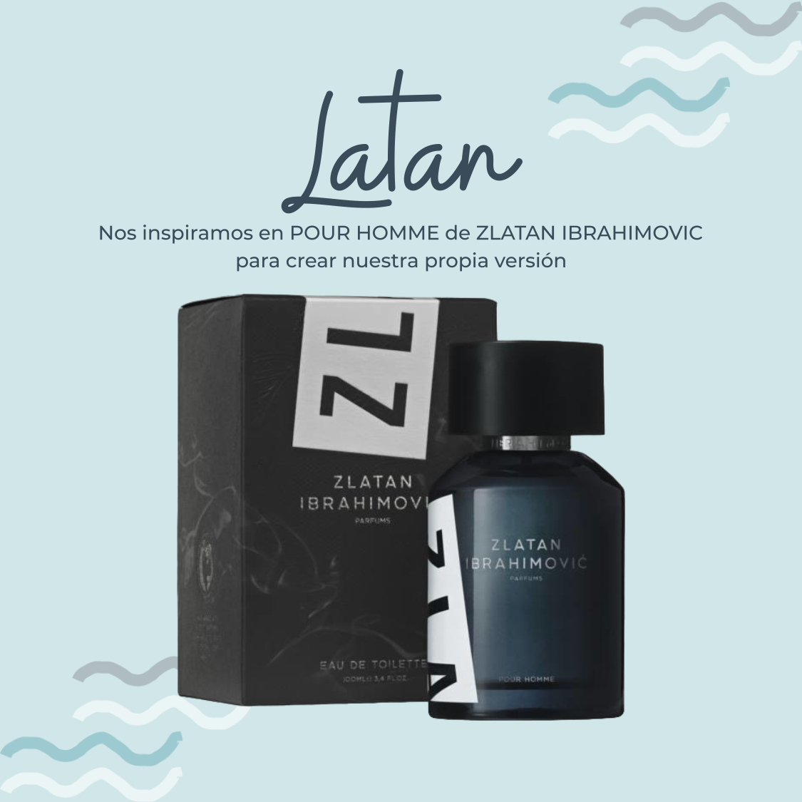 Perfume Latan Inspirado en POUR HOMME de ZLATAN IBRAHIMOVIC - PerfumeriaEau