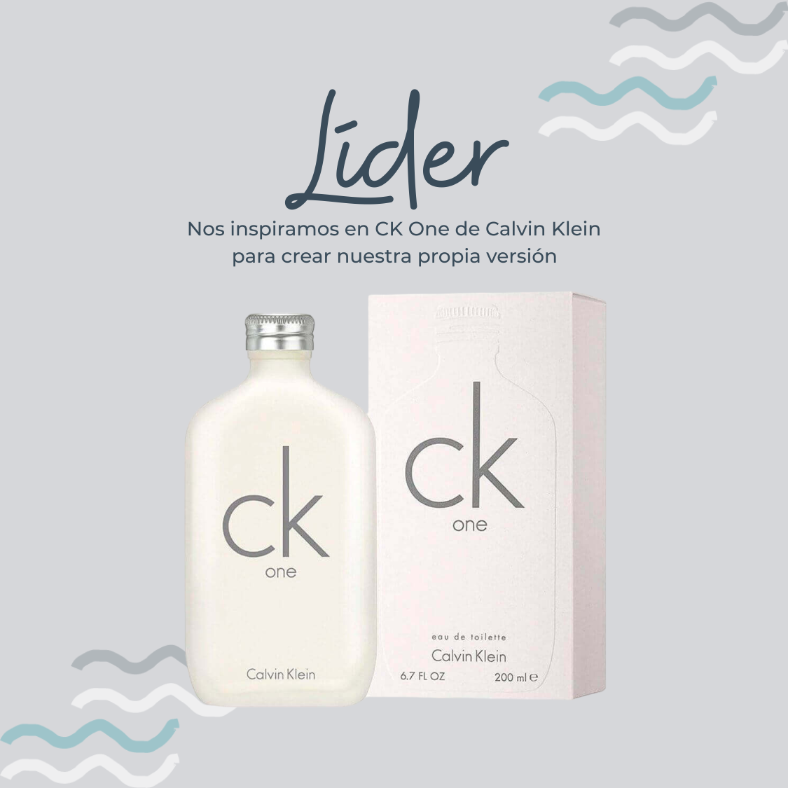 Perfume Lider Inspirado en CK ONE de Calvin Klein - PerfumeriaEau