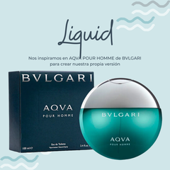 Perfume Liquid Inspirado en AQVA POUR HOMME de BVLGARI