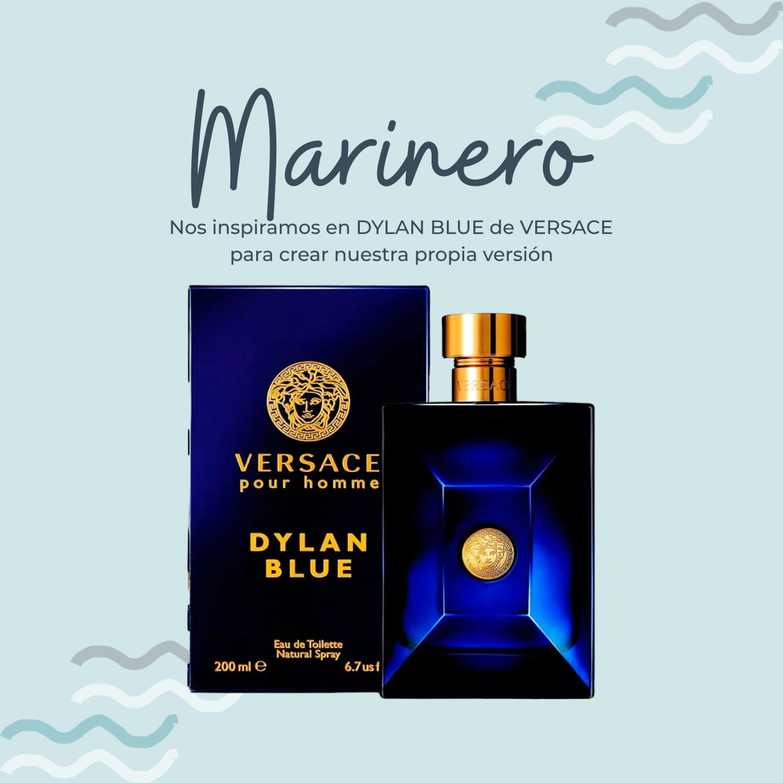 Perfume Marinero Inspirado en DYLAN BLUE de VERSACE - PerfumeriaEau