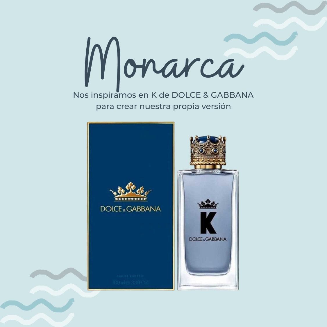 Perfume Monarca Inspirado en K de DOLCE & GABBANA - PerfumeriaEau