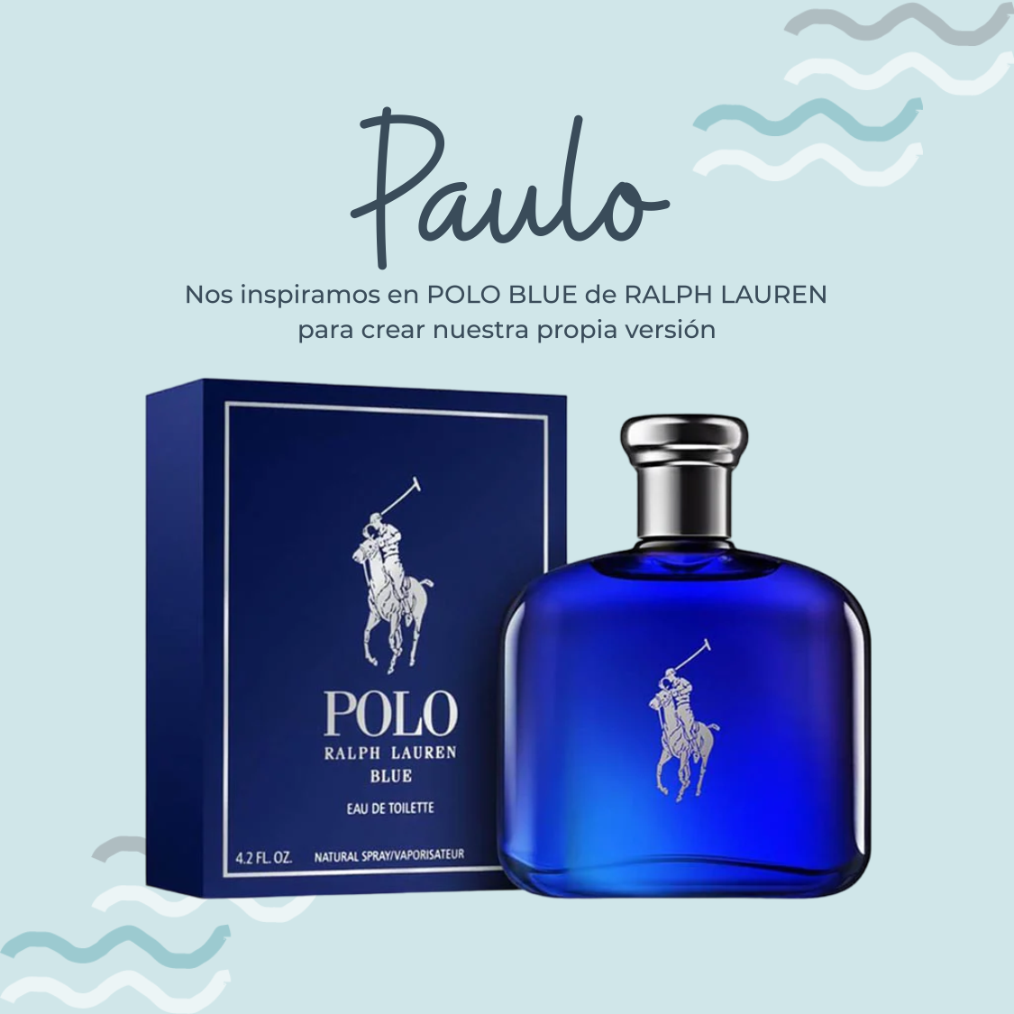 Perfume Paulo Inspirado en POLO BLUE de RALPH LAUREN - PerfumeriaEau