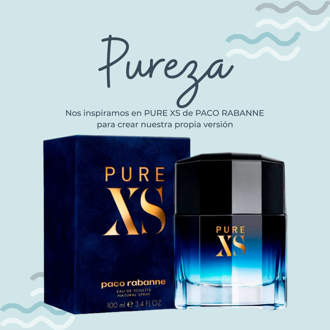 Perfume Pureza Inspirado en PURE XS de PACO RABANNE - PerfumeriaEau