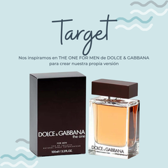 Perfume Target Inspirado en THE ONE FOR MEN de DOLCE & GABBANA