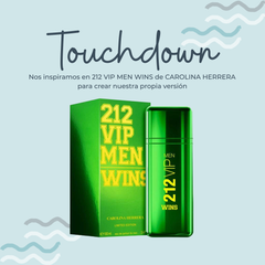 Perfume Touchdown Inspirado en 212 VIP MEN WINS de CAROLINA HERRERA