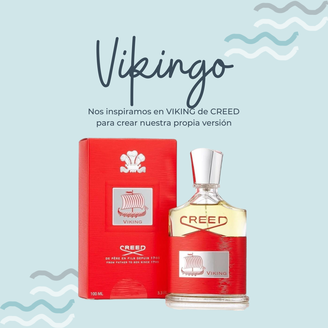 Perfume Vikingo Inspirado en VIKING de CREED - PerfumeriaEau